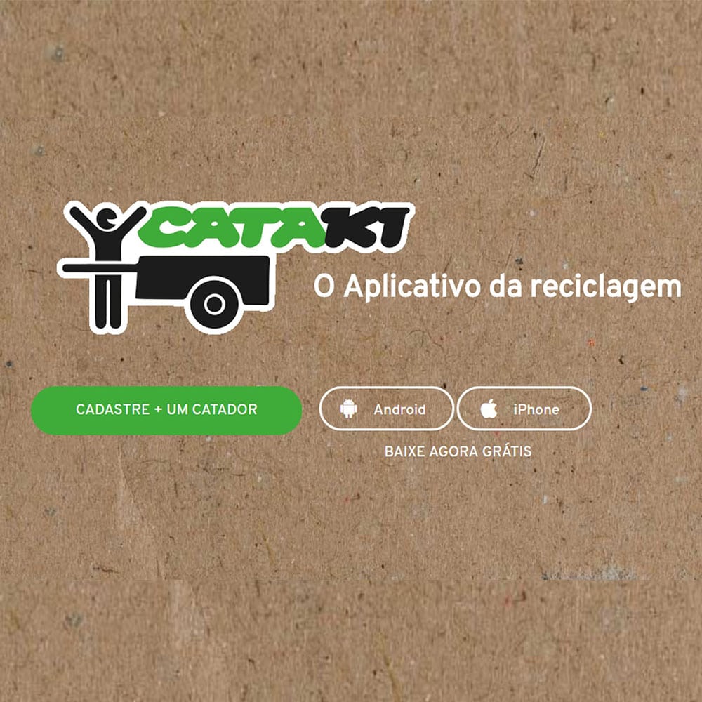 ‘Tinder da reciclagem’ brasileiro vence prêmio de inovação